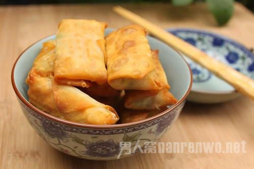 虾仁春卷 虾仁春卷