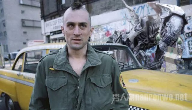 《出租车司机》(Taxi Driver) 中的 Robert De Niro 《出租车司机》(Taxi Driver) 中的 Robert De Niro