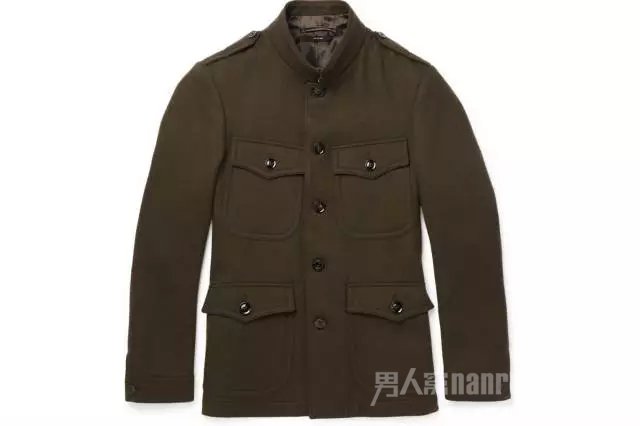 TOM FORD 毛毡野战夹克 - 参考价格:24,000 CNY TOM FORD 毛毡野战夹克 - 参考价格:24,000 CNY