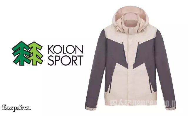 KOLON SPORT 拼接专业戈尔夹克 2390 CNY