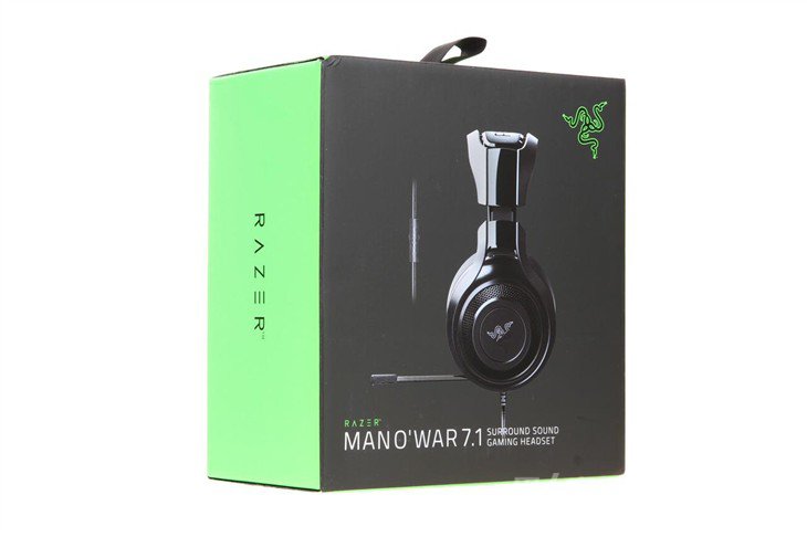 雷蛇战神MANO WAR 7.1耳机包装 雷蛇战神MANO WAR 7.1耳机包装