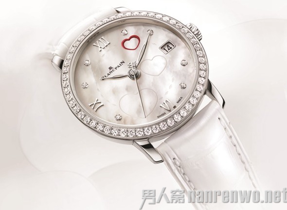 宝珀2014年情人节定量女表 让爱再续美谈:宝珀定量款