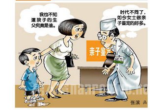 越轨男为躲避付孩子抚养费 托长相类似者替做DNA:躲避抚养费