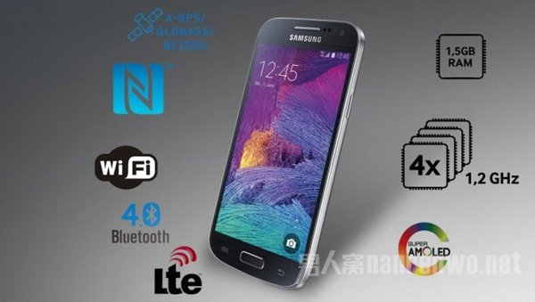 三星Galaxy S4 mini Plus 智能“三四”手机:S4 mini