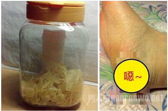 ＂少女原味脚皮＂网店热销 卖家:沾茄汁好吃 可当早餐:原味内衣买家微信号