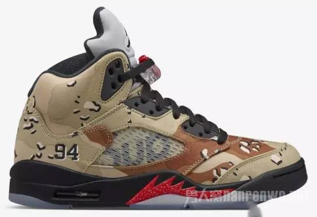 　Supreme x Air Jordan 5 “Camo”