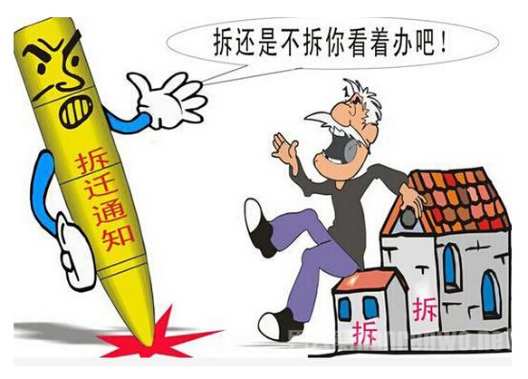 当事村民称此前曾因拆迁遭威胁