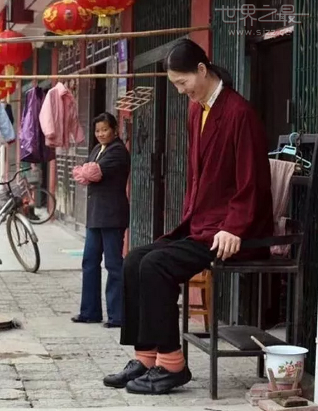 最高的女人