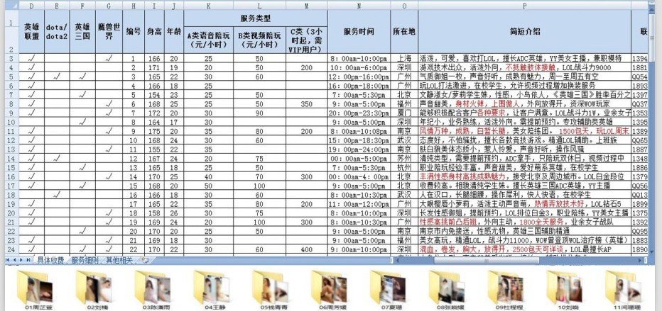 游戏陪玩女真实价格