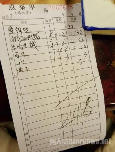 点菜单