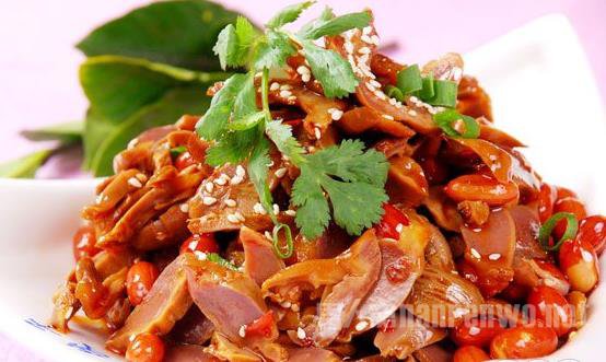 家常年夜饭菜谱：爆炒香辣鸡胗
