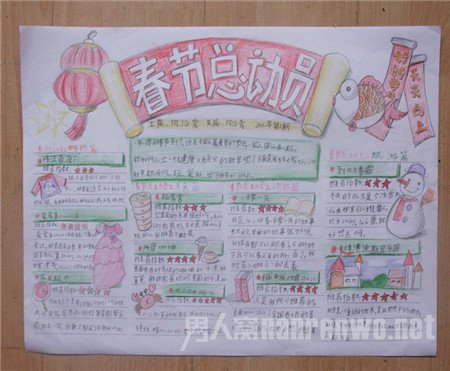 新年手抄报