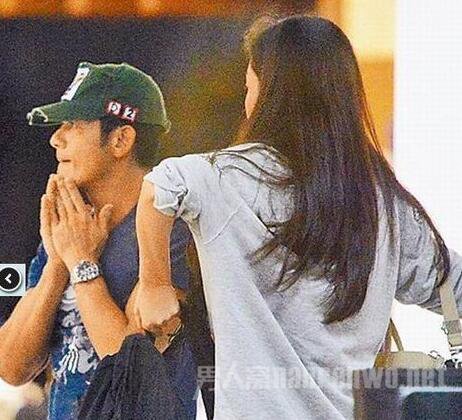 熊黛林郭富城度假被拍