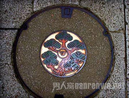 独特的井盖艺术