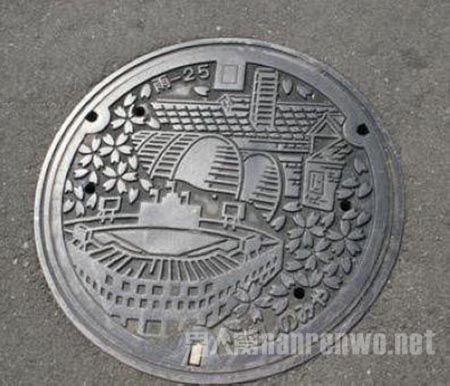 独特的井盖艺术
