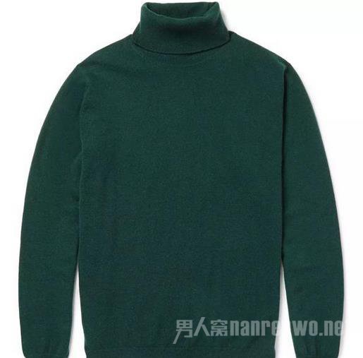 William Lockie - OxtonRollneck Cashmere Sweater