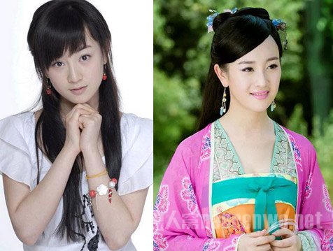 张檬整容前长相稍普通，整容后看似女神