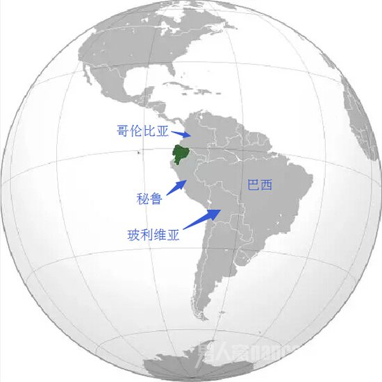 南美洲的版图