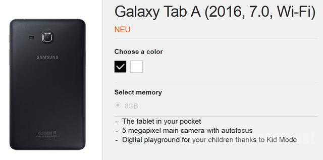 Galaxy Tab A