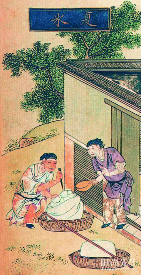 宋朝人相当会享受，夏天还会找冰吃