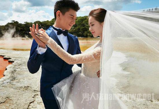 吴奇隆 刘诗诗婚纱照