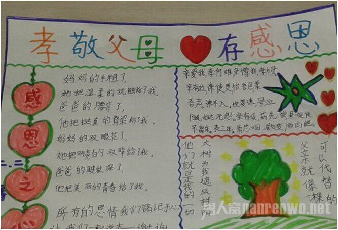 父亲节手抄报精选