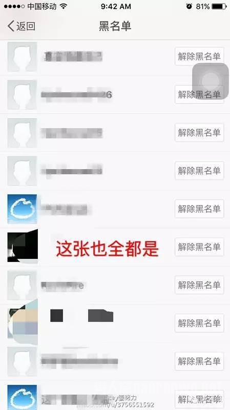 女孩曝光的男子的各种网络小号，这只是其中一张