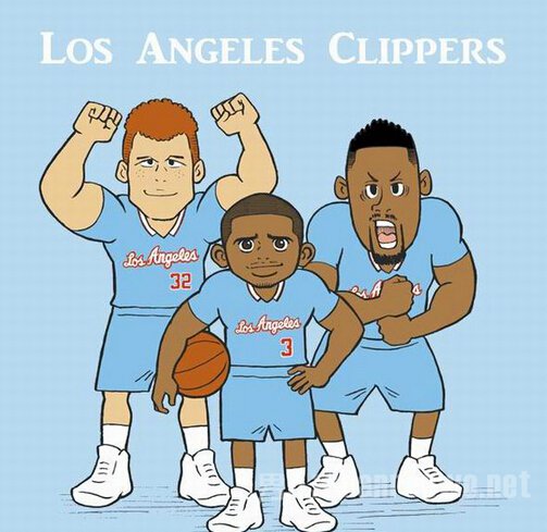 　　CP3、格里芬和小乔丹