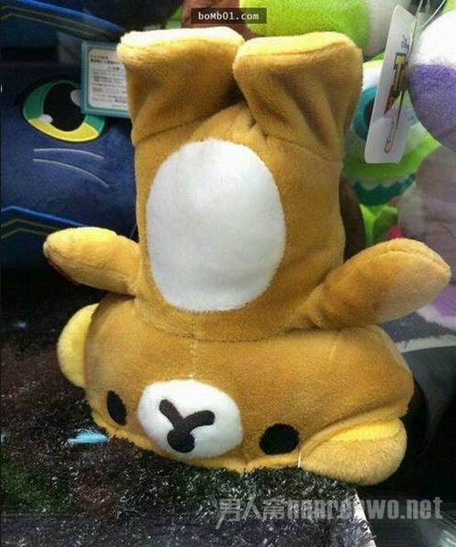 一只崩溃的轻松熊