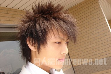 男士玉米烫