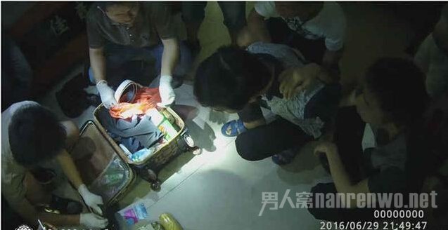 抓捕现场