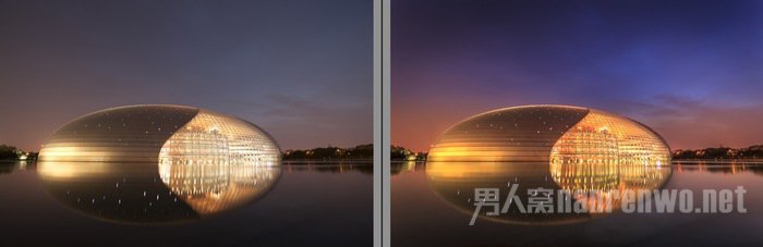 前后效果对比