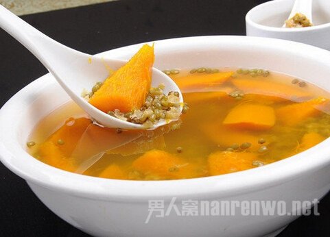 绿豆南瓜汤