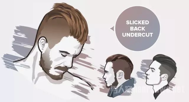 Slicked Back Undercut