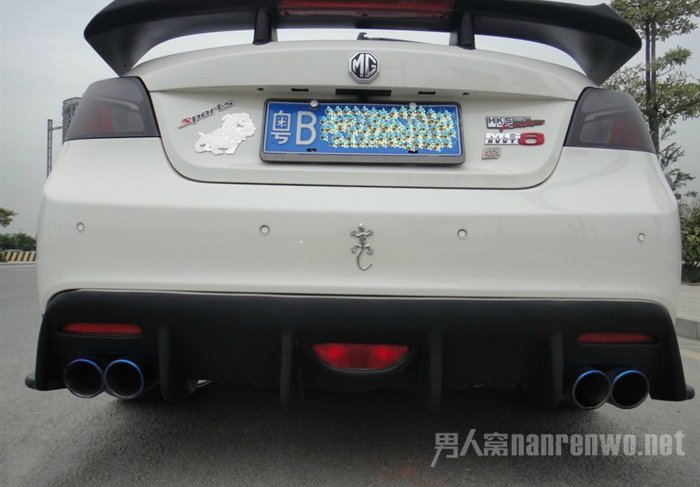 名爵MG6尾翼