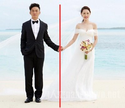 王宝强结婚照