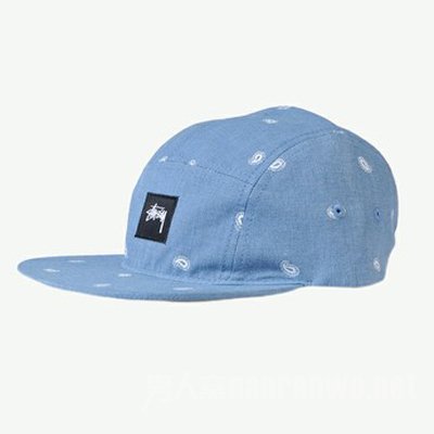 Stussy PAISLEY CHAMBRAY CAMP CAP