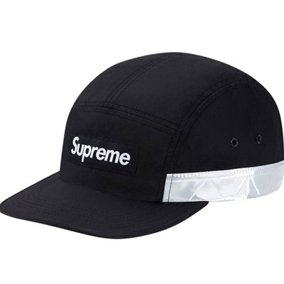 SUPREMEReflective Stripe Camp Cap