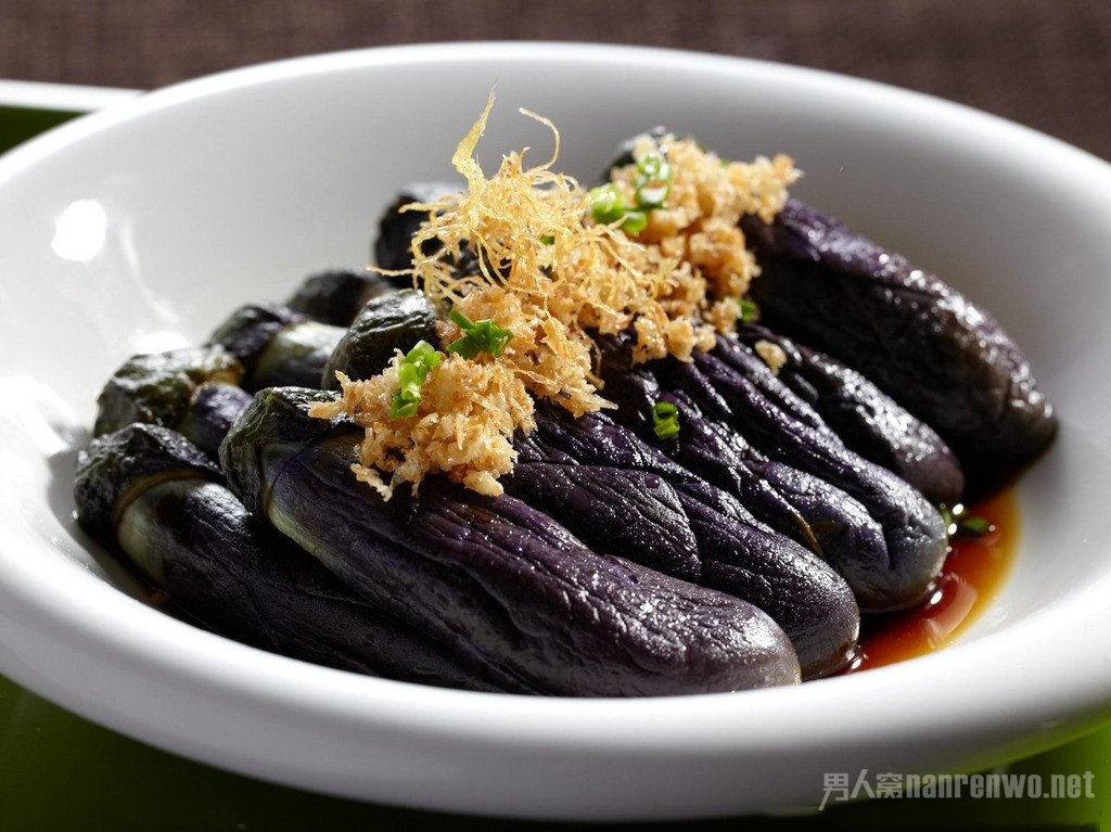 凉拌蒸茄子
