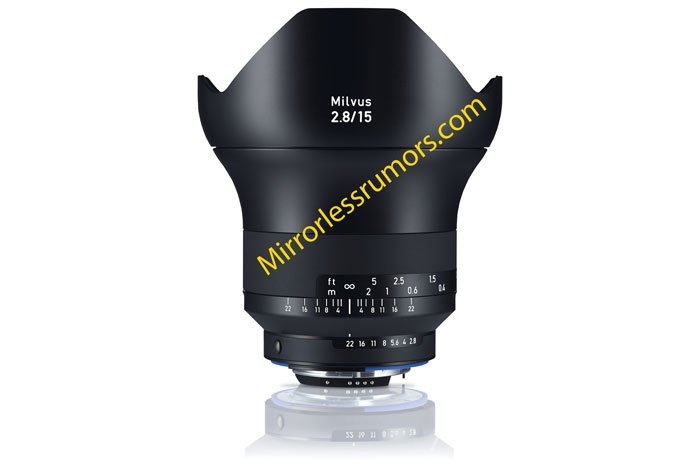 15mm f/2.8镜头