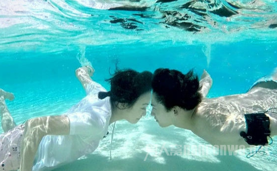 杨洋陈意涵水底写真