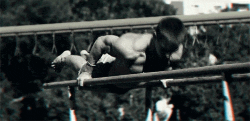 男人健身
