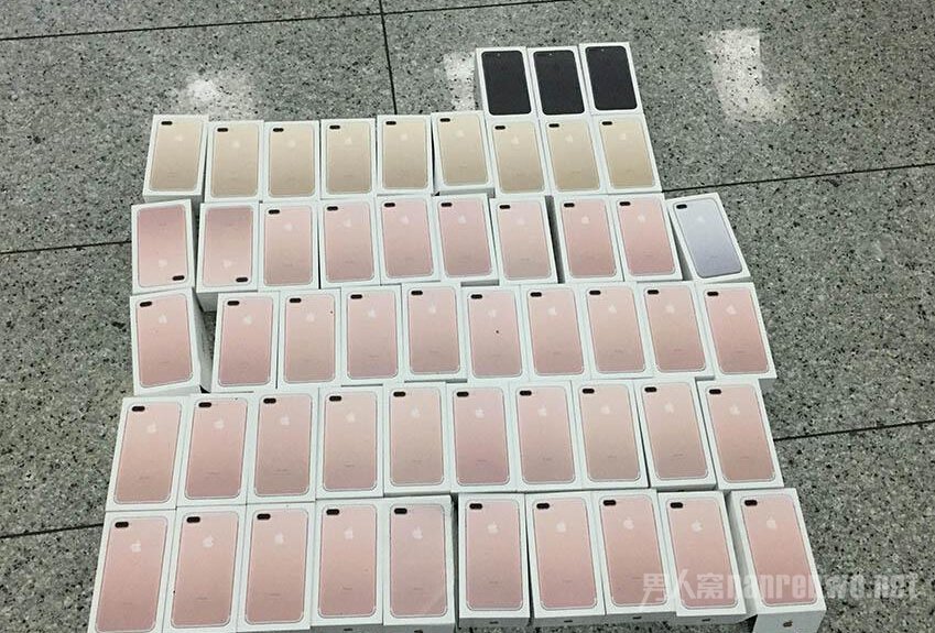 400多台iPhone 7在深圳海关一日内查获
