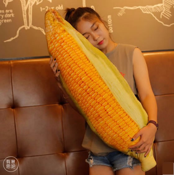 玉米抱枕