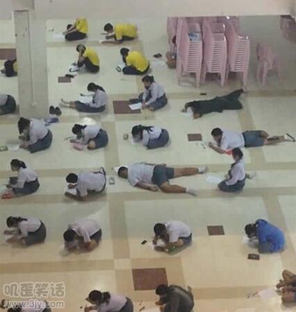 酱紫考试会出现的情况...你们还想毕业不了