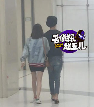 姜潮麦迪娜逛街