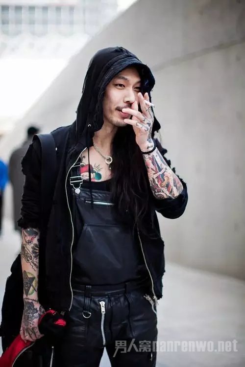 男士长发