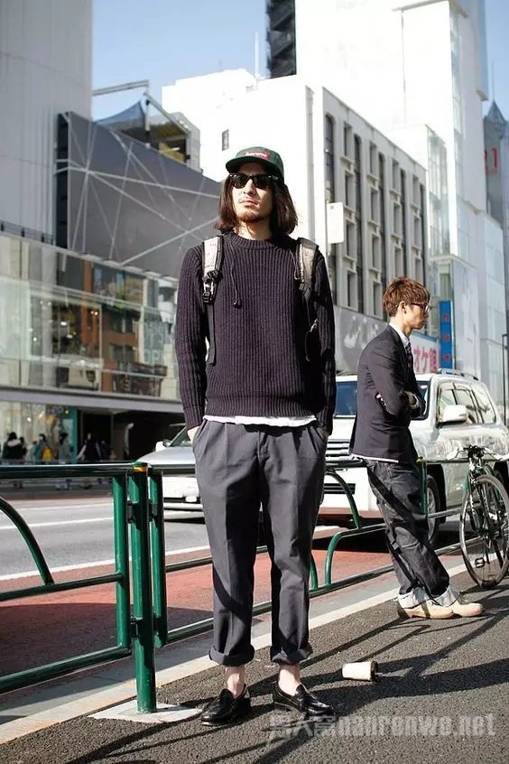 男士秋季长发