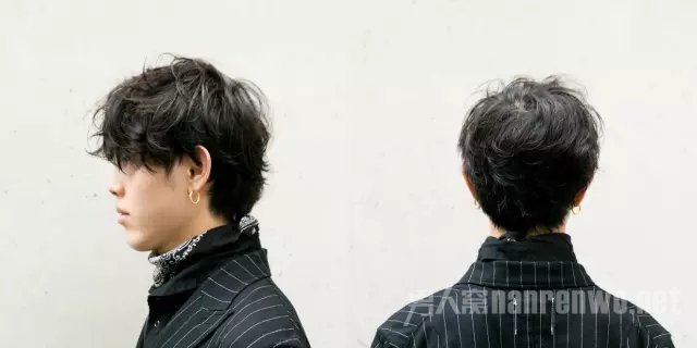 暖男电烫发