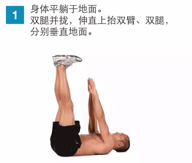 练腹肌最有效的方法图